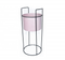 pink Garden Metal Flower Pot Stands Designs