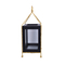 2020 Top Selling Wind Lantern Black Gold Series Home Decoration Square Wood Metal Home Decration CN;ZHE CNART