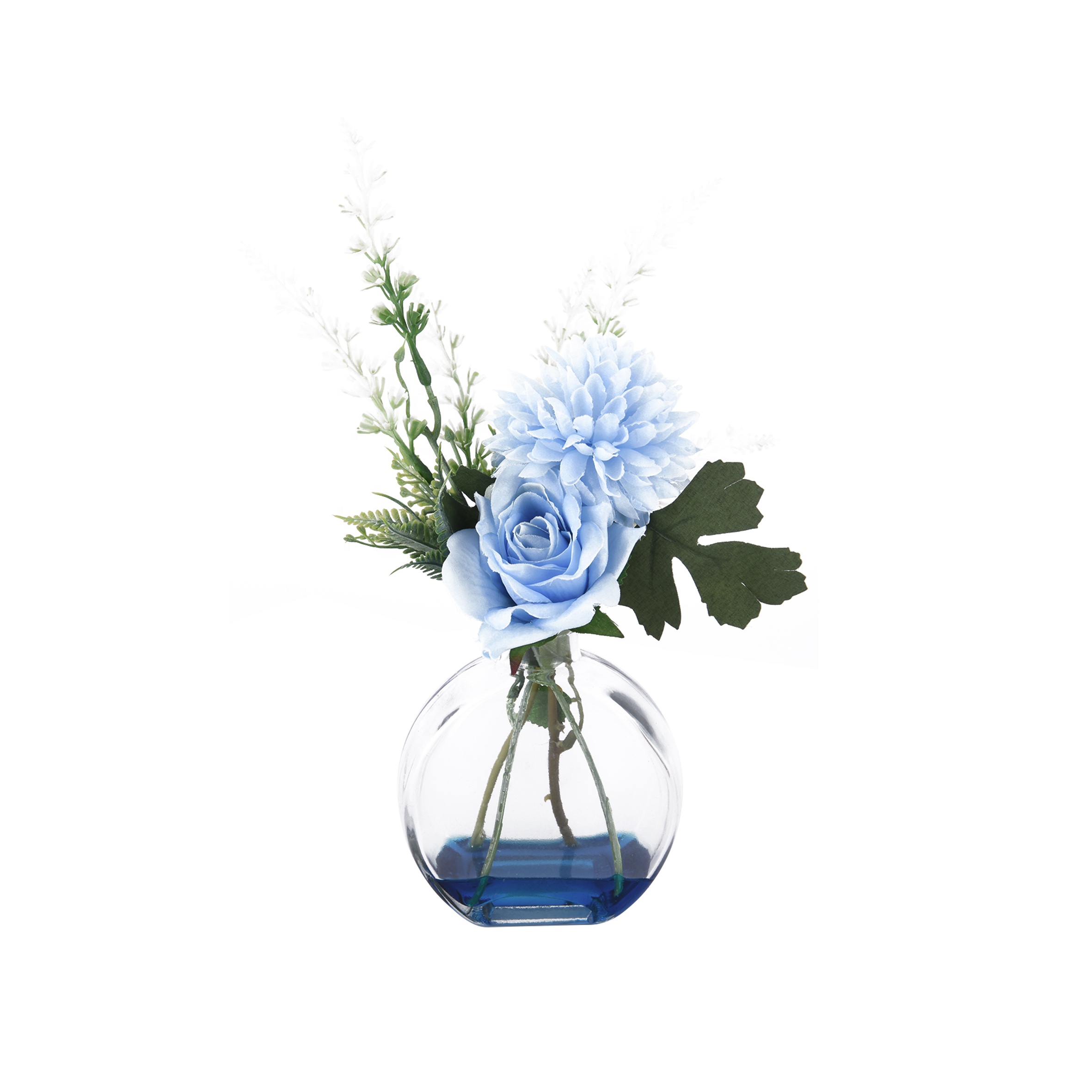 Small flower with Round Vase Set